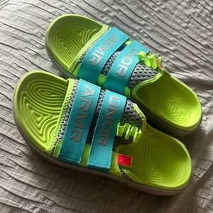 The UA Ignite Alpha Slides Sandals